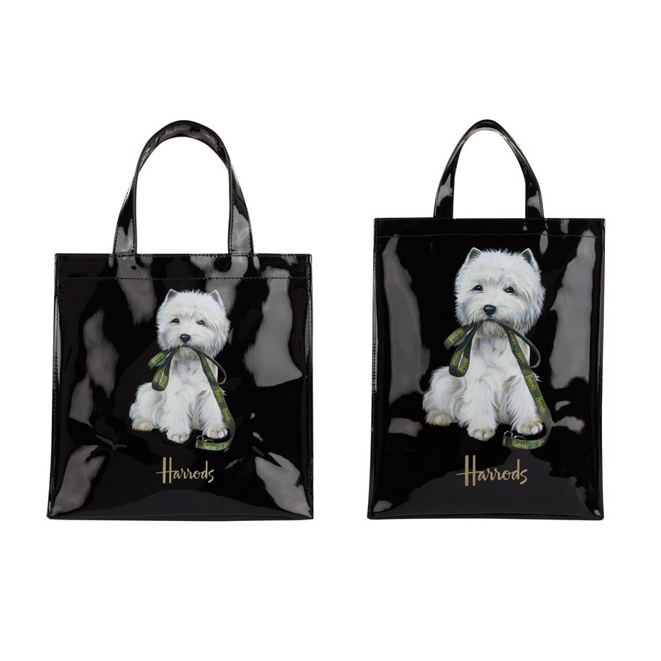 7 14 Harrods Westie Shopper Bag