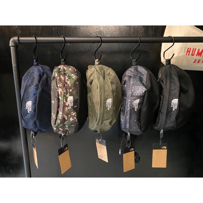 {FLOM} 台南實體店 THE NORTH FACE SWEEP WAIST BAG 黑 軍綠 海軍藍 變形蟲 腰包