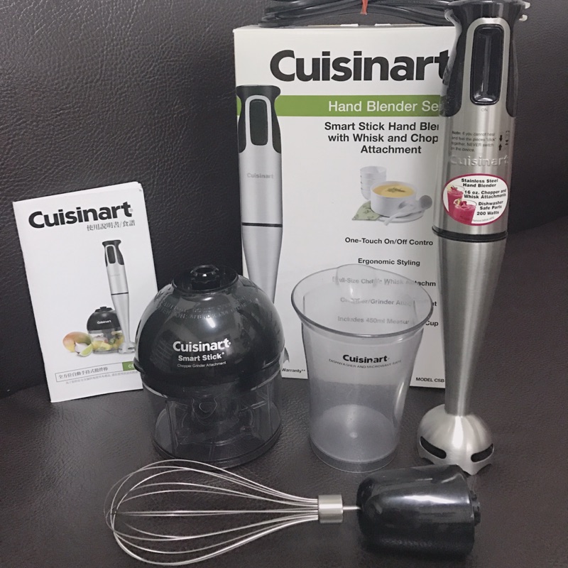 美膳雅cuisinart全方位手持攪拌器（csb 77tw） 蝦皮購物