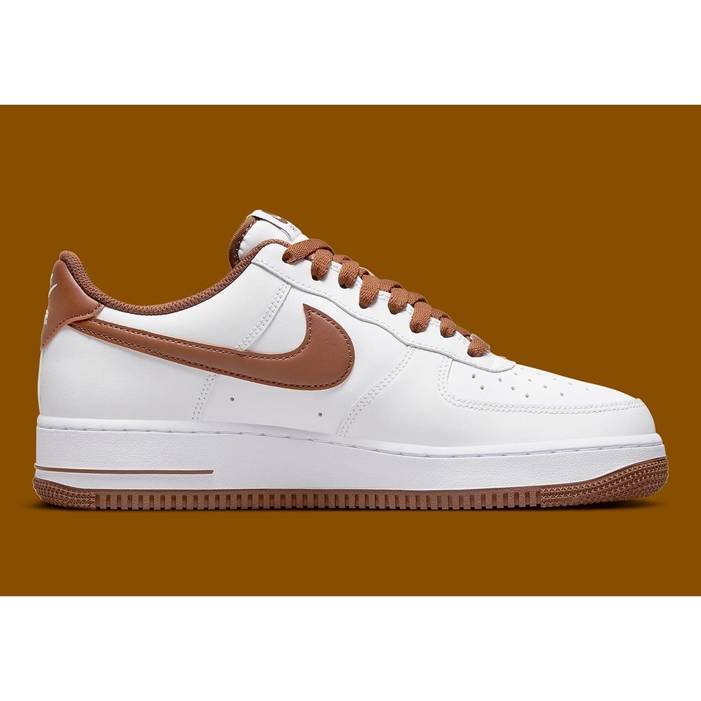 Nike Air Force 1 07 Low Pecan 白棕摩卡巧克力DH7561-100 休閑鞋