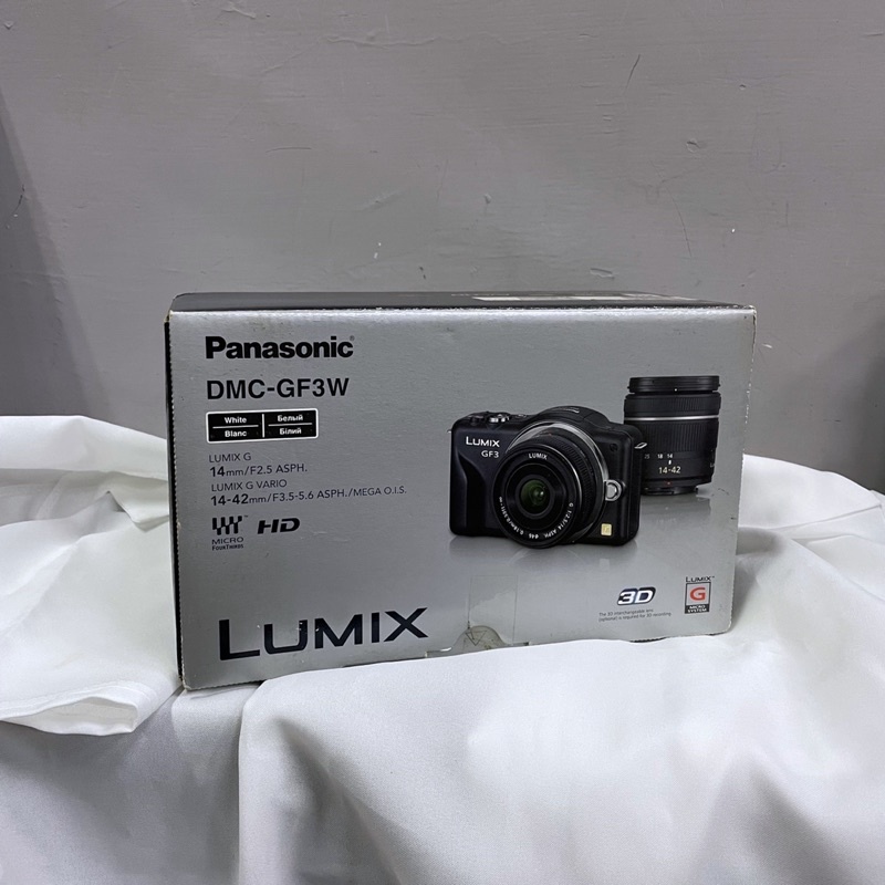 Panasonic DMC-GF3W LUMIX 類單眼相機原廠公司貨| 蝦皮購物