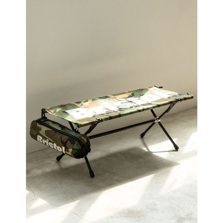 【現貨】F.C.Real Bristol FCRB x HELINOX EMBLEM FOLDING BENCH 雙人椅