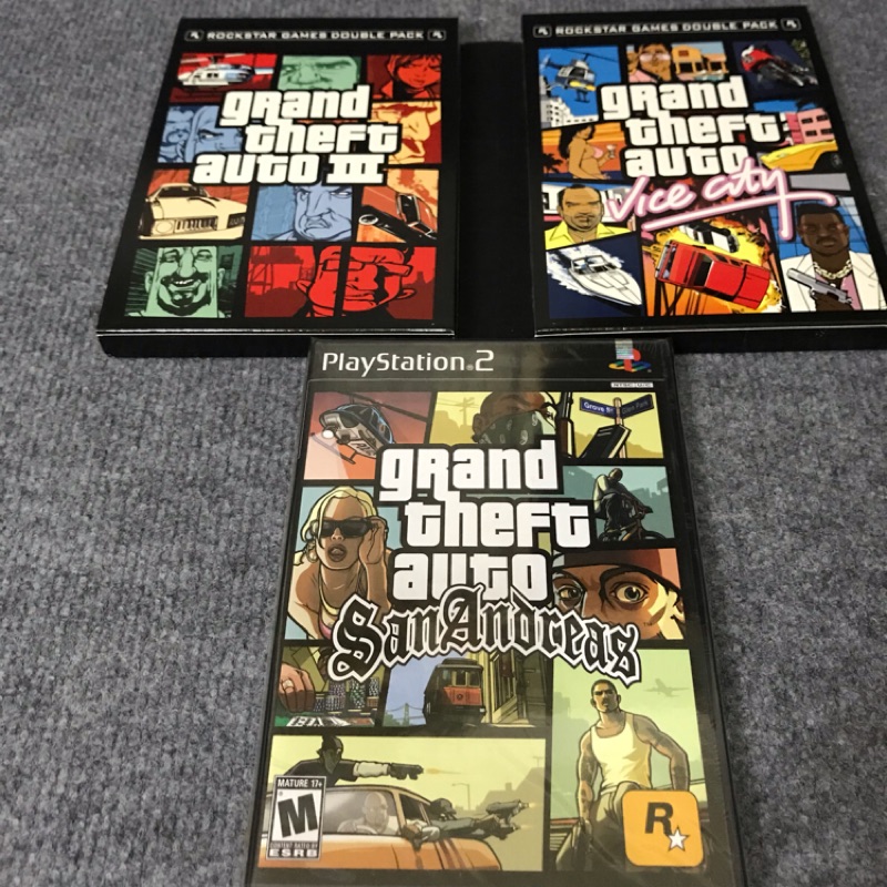 PS2 美版Grand theft auto GTA 俠盜獵車手橫行霸道| 蝦皮購物