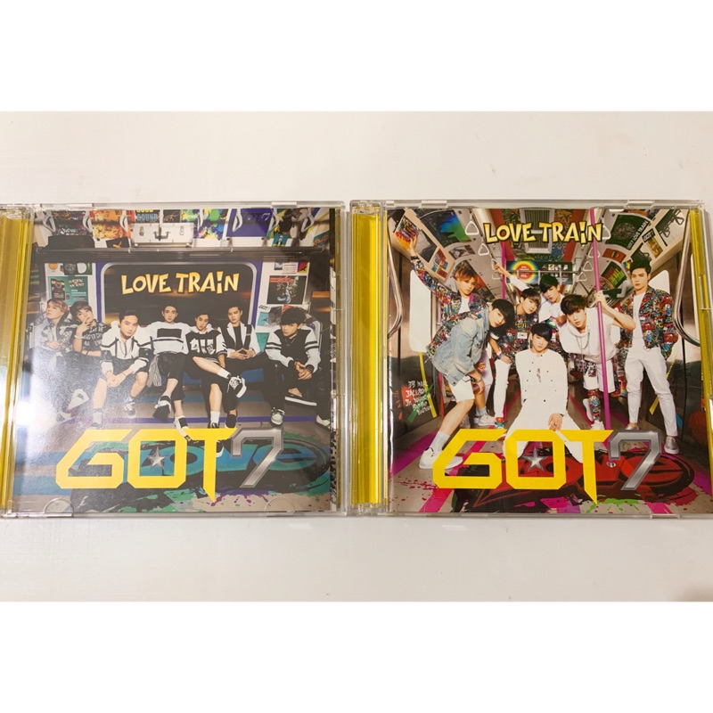 GOT7 LOVE TRAIN CD+DVD 初回限定盤A/B | 蝦皮購物