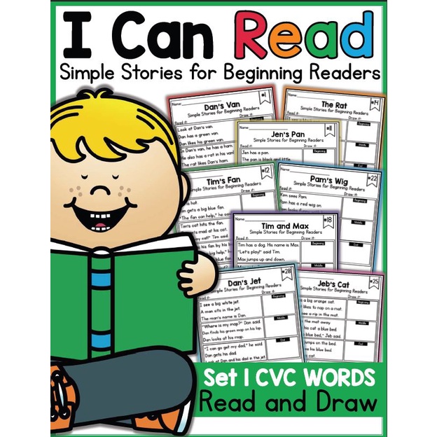 I Can Read: Simple Stories for Beginning Readers