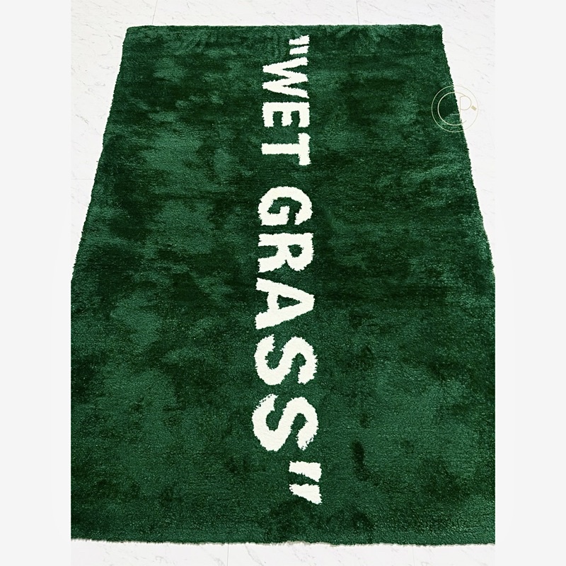 IKEA off white ラグ WET GRASS 凄まじい 新品未開封【訳あり】