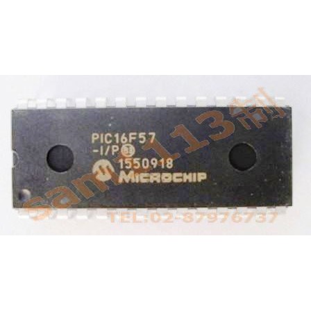 113單晶片 PIC16F57 DIP-28 / SOP-28 MICROCHIP 2K微控 16F57 16C57 | 蝦皮購物