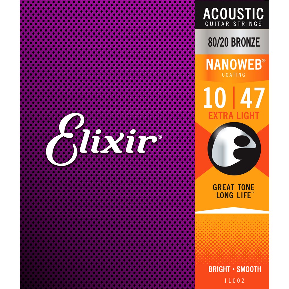 ELIXIR 10-47 木吉他弦 POLYWEB 奈米包覆塗層 黃銅 11002【又昇樂器.音響】 | 蝦皮購物