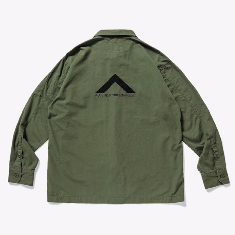 19AW WTAPS BUDS LS SHIRTS 貼布三角軍襯衫現貨在店| 蝦皮購物