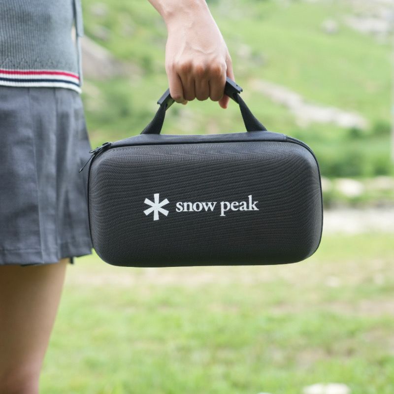 戶外爐具配件snow peak gs600卡式爐專用硬殼收納包專用收納包郊遊爐具