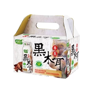歐典生機 養生黑木耳禮盒 (12瓶/禮盒)【杏一】