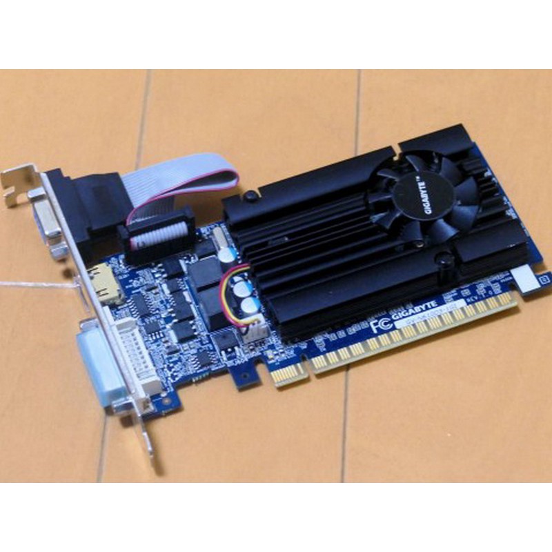 技嘉 GV-N610D3-1GI 高效能顯示卡、GT610繪圖晶片、1GB記憶體、DDR3、PCI-E介面、拆機良品 | 蝦皮購物