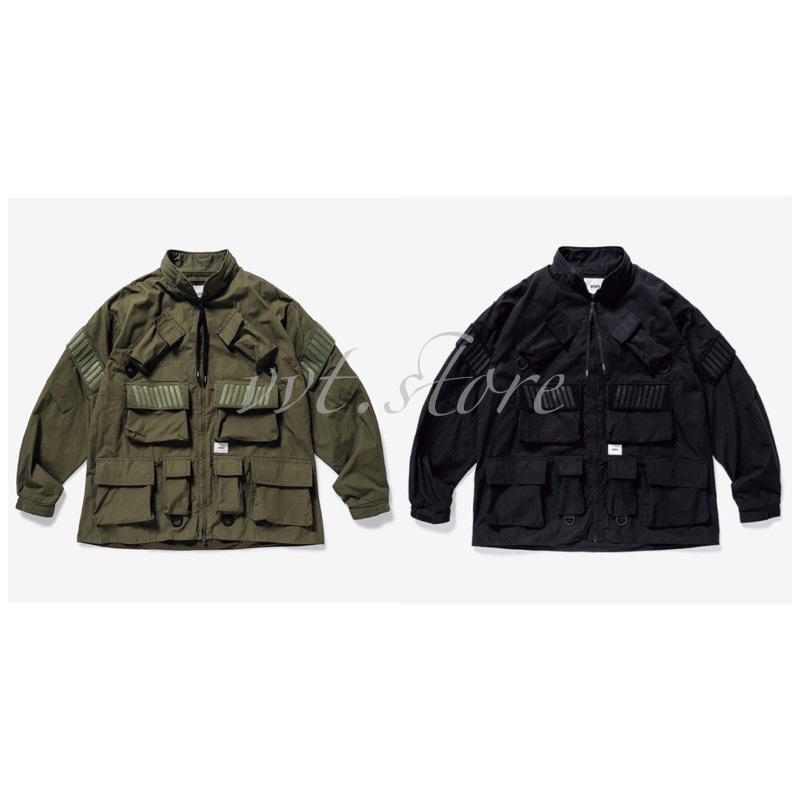 WTAPS 19AW MODULAR / JACKET COTTON. WEATHER 十袋外套夾克襯衫| 蝦皮購物