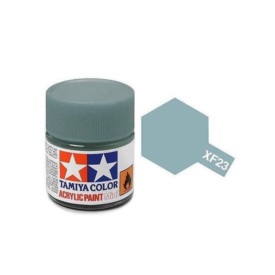 神通模型 田宮 TAMIYA 81723 XF-23 XF23 水性漆 消光淺藍色 10ml | 蝦皮購物