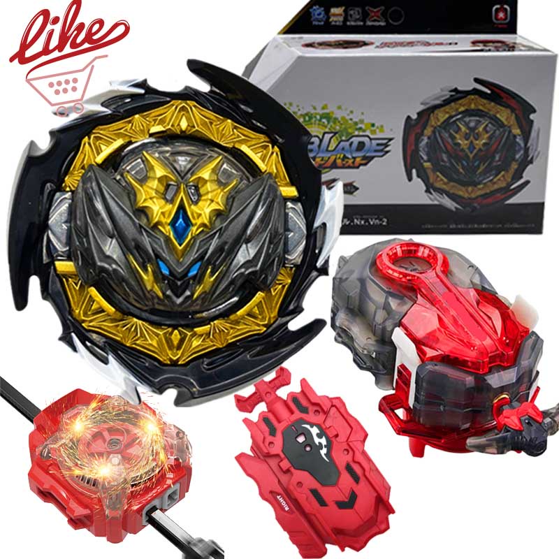 萊克 Beyblade 單 Beyblade Burst B180 炸藥 Belial 帶 DB B184 LR 發射器 | 蝦皮購物