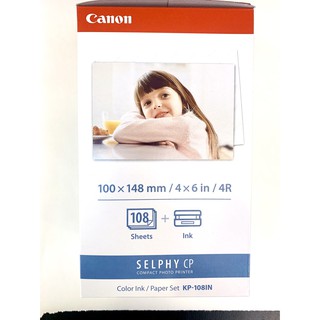 Canon】RP-108 CP1000/CP910/CP820專用相印紙(公司貨-適用於CP1300