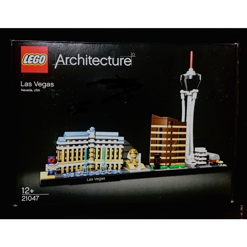 LEGO 21047 ARCHITECTURE 建築系列 拉斯維加斯（絕版商品) | 蝦皮購物