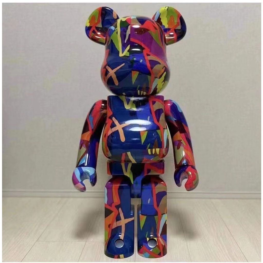 kaws tokyo first bearbrick tension聯名款1000% | 蝦皮購物