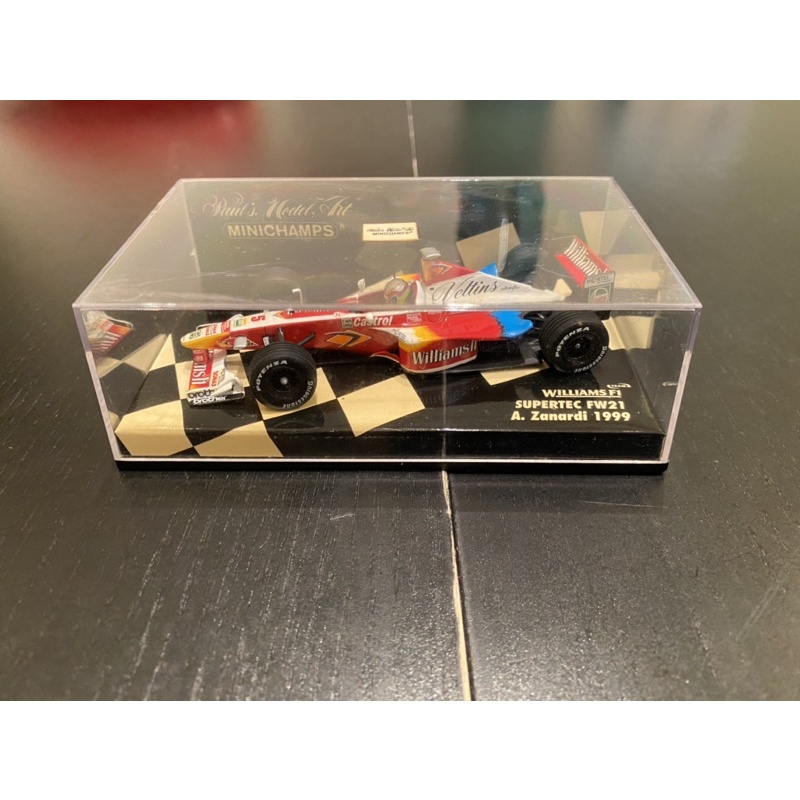 Minichamps SB 1/18 - F1 Williams BMW Supertec FW21 1999 Button