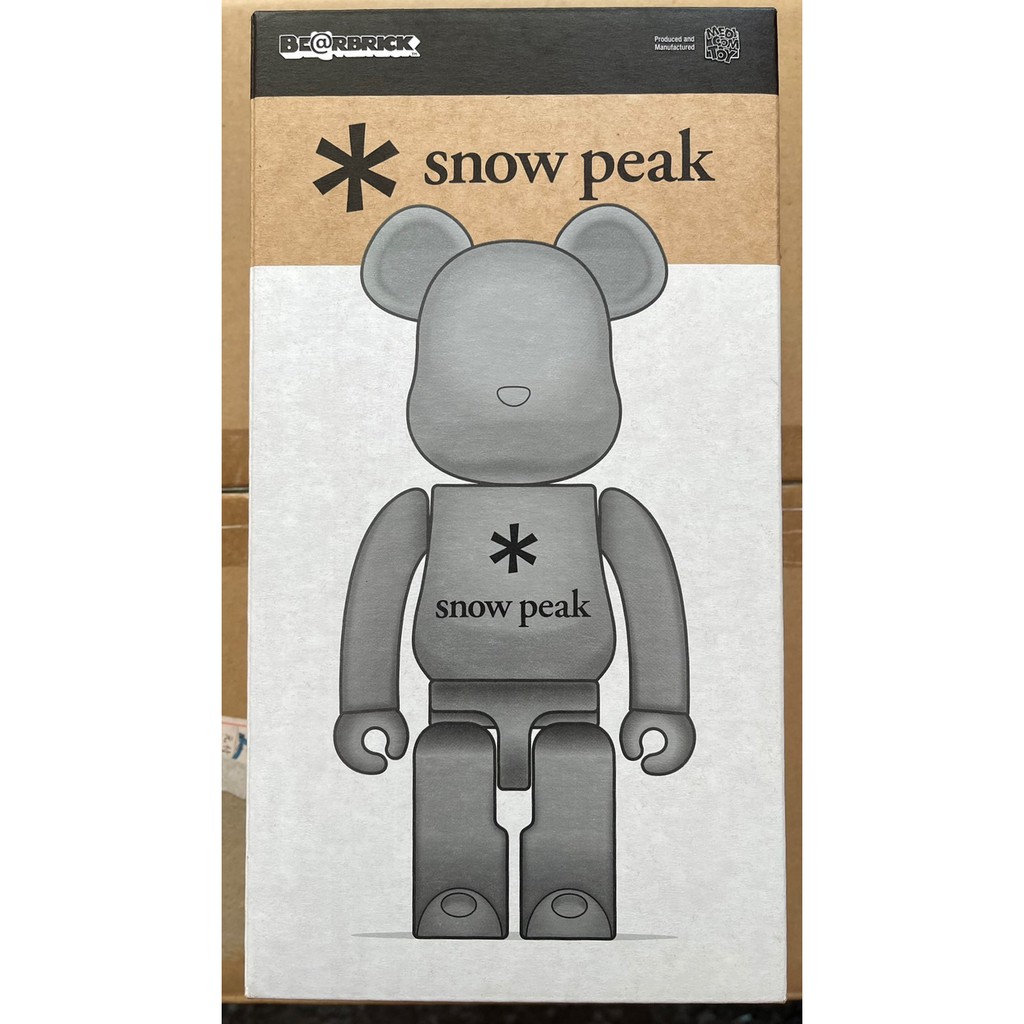 BE@RBRICK snow peak 400%-