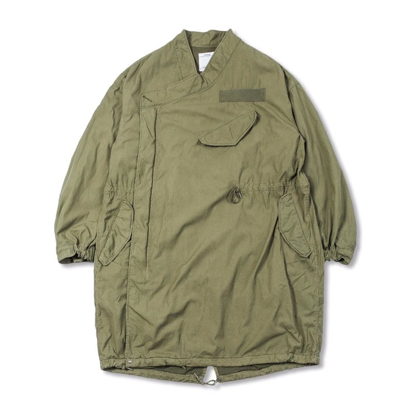 20AW visvim CHAMDO FISHTAIL PARKA (C/NY) 全新正品袈裟大衣中村著