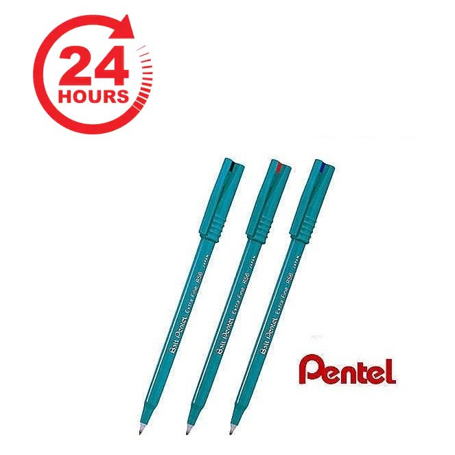 飛龍 Pentel R56 Ball 筆蓋式鋼珠筆 耐水性鋼珠筆 0.6mm | 蝦皮購物