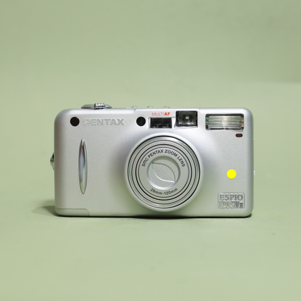 【Polaroid雜貨店】♞Pentax Espio 120 SW II 銀 135 底片 傻瓜 相機