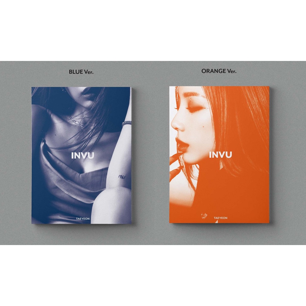(仍有海報)【陳卡特 x 太妍 正規三輯 INVU 正規 專輯 寫真 】金太妍 Envy Blue taeyeon | 蝦皮購物