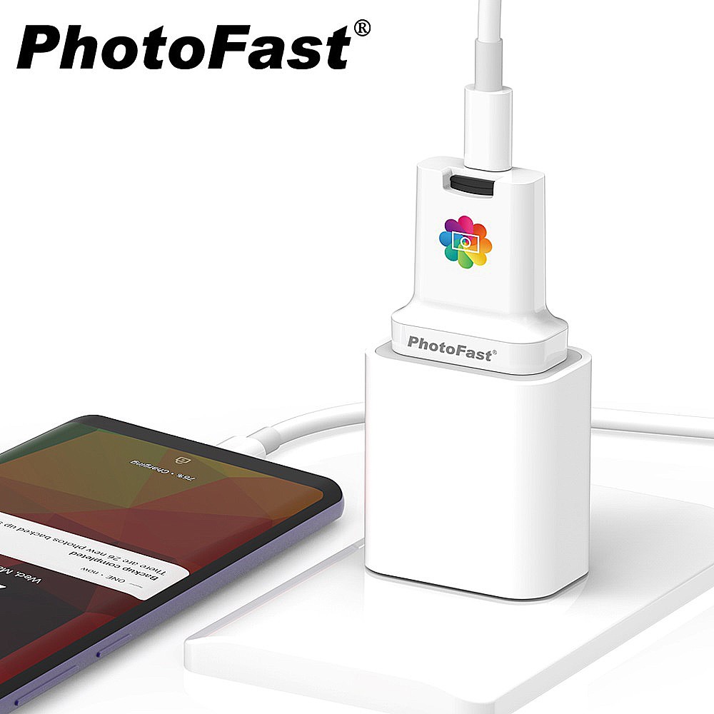 Photofast PhotoCube C+ 蘋果/ 安卓雙系統 快充 備份方塊 (Type-C插孔)