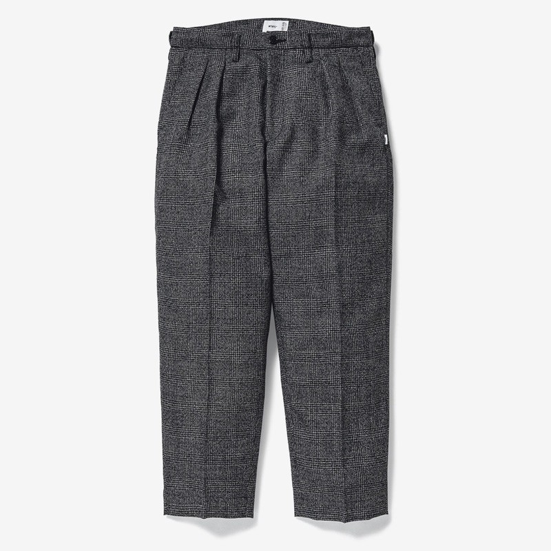 WTAPS 20AW TUCK / TROUSERS / WOOL. TWEED. TEXTILE 羊毛