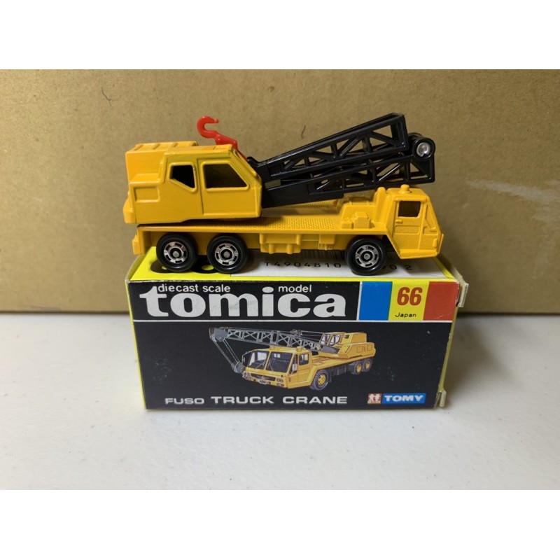 現貨］Tomica 多美黑盒日製No.66 FUSO TRUCK CRANE | 蝦皮購物