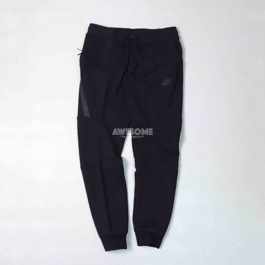 歐鉉]NIKE TECH FLEECE 棉褲運動長褲縮口褲男黑805163-010 灰805163