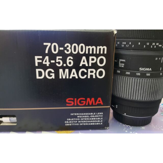 SIGMA 70-300mm F4-5.6 APO DG MACRO鏡頭| 蝦皮購物