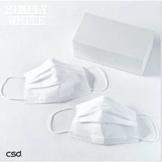 CSD中衛 醫療彩色口罩 - SIMPLY WHITE 全白 30入