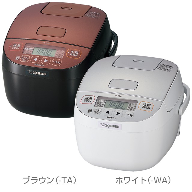 日本直送-象印ZOJIRUSHI 1~3人微電腦電子鍋NL-BC05-TA/NL-BC05-WA