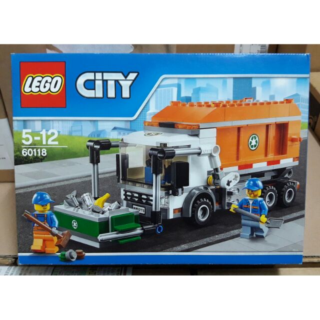 LEGO 60118 CITY Garbage Truck 城市系列垃圾車| 蝦皮購物