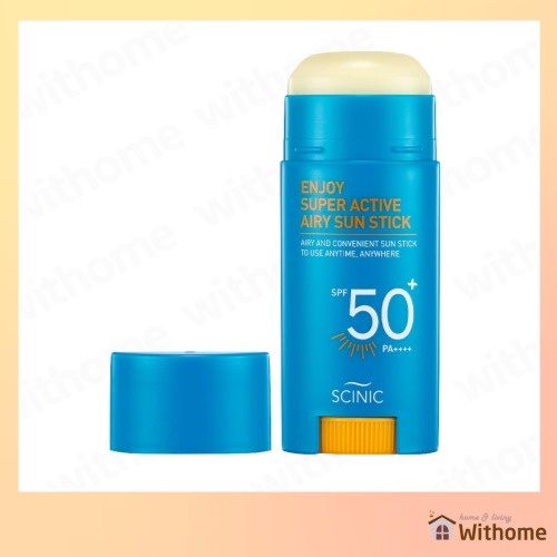 [SCINIC] Enjoy Super Active Airy Sun Stick SPF50+ PA++++ 15g | 蝦皮購物