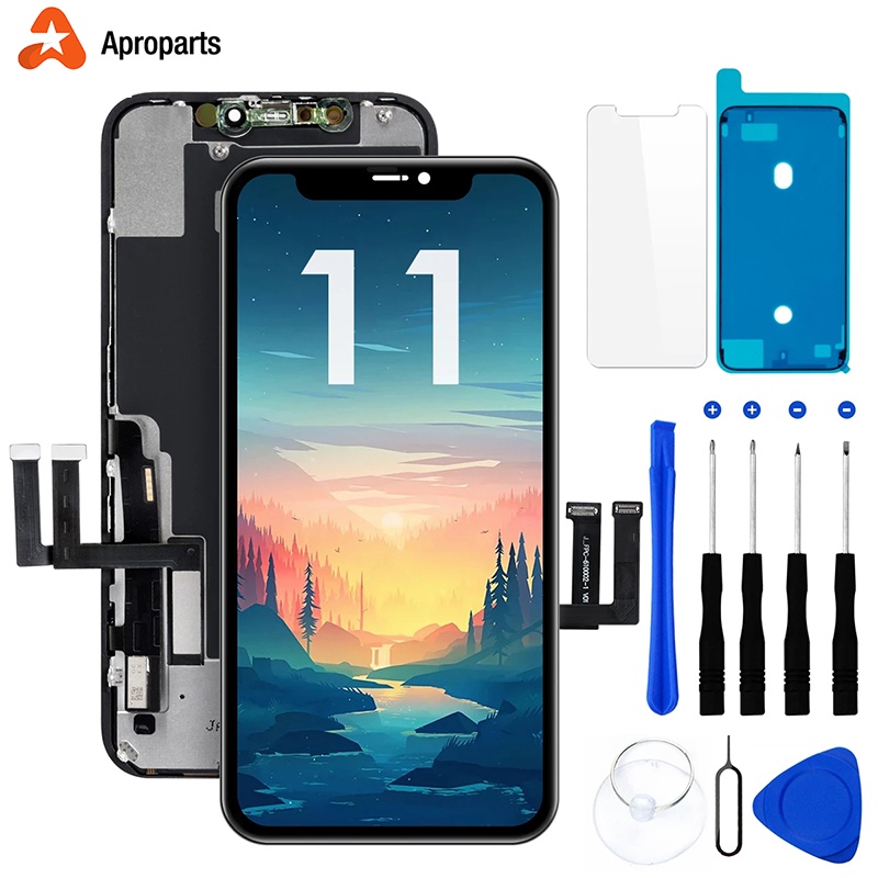 Incell LCD 適用於 iPhone 11 XR 顯示屏觸摸屏數字化儀組件更換 | 蝦皮購物