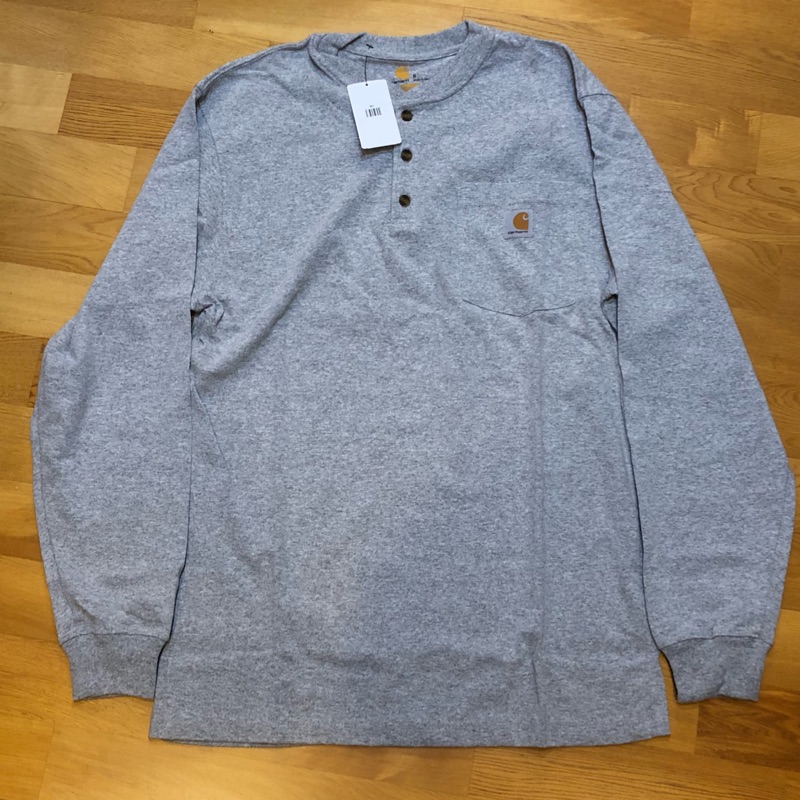 美版 Carhartt K128 Irregular 亨利領 | 蝦皮購物