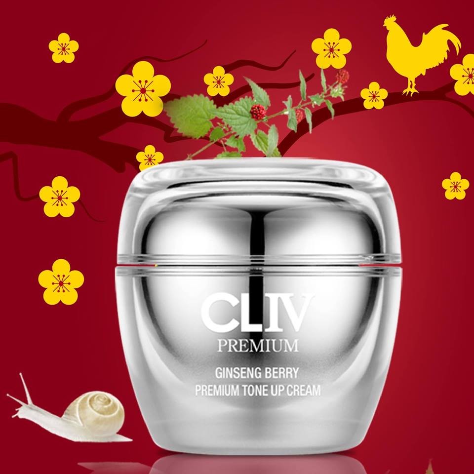 （預購）CLIV韓國人蔘果高效鑽白素顏霜50ml | 蝦皮購物