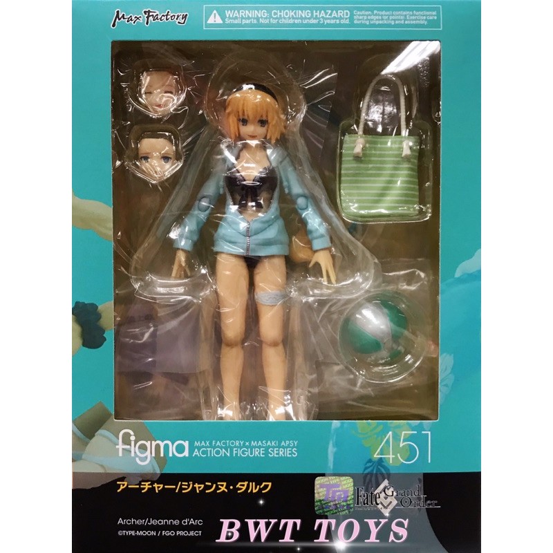【BWT】全新現貨 代理版 Figma 451 Fate FGO Archer 弓兵 泳裝 貞德 | 蝦皮購物