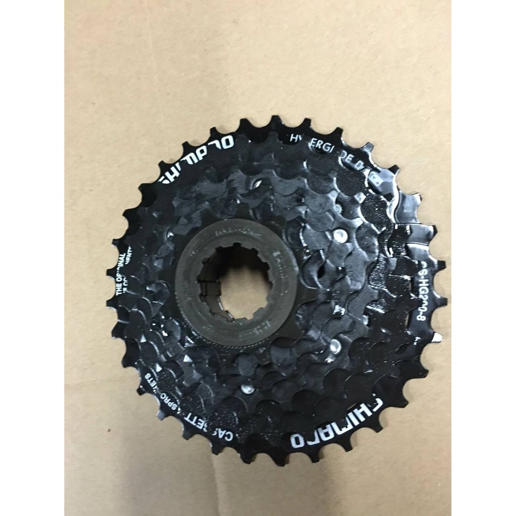 SHIMANO 12-32T 卡式八片飛輪 HG-20 全新優惠價260元 | 蝦皮購物