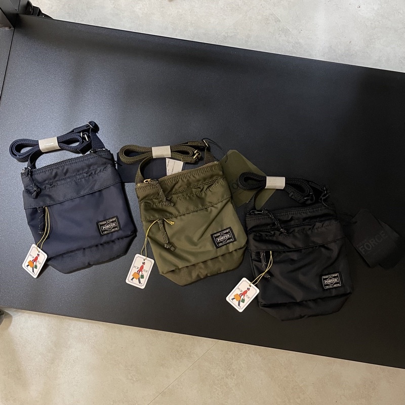 Via } 台北信義日本YOSHIDA PORTER FORCE SHOULDER POUCH 肩背小包