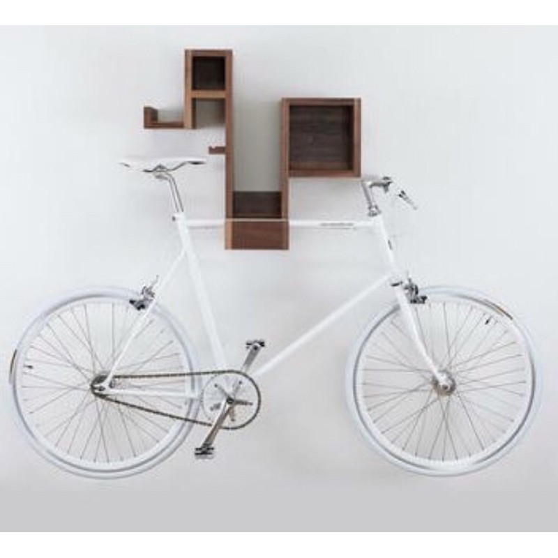 單車掛架壁掛式自行車掛架腳踏車車架北歐風公路車車架書櫃書架| 蝦皮購物
