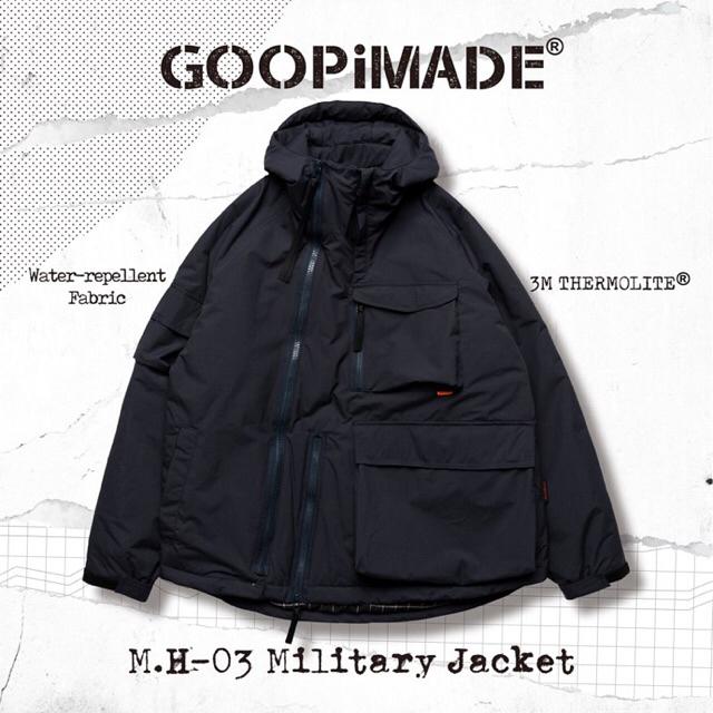 GOOPiMADE M.H-03 Military Jacket 深灰2號孤僻goopi | 蝦皮購物