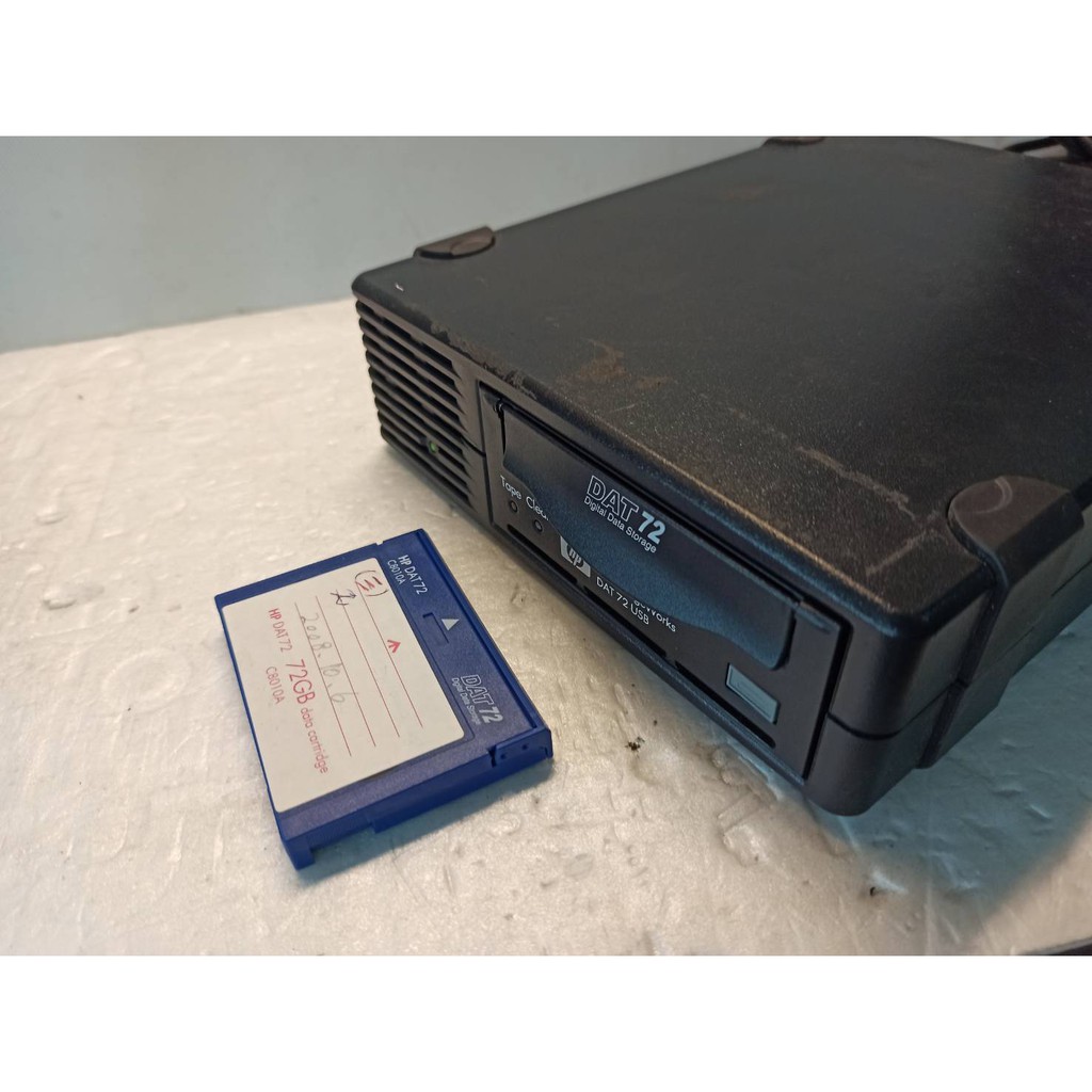 HP 惠普Tape Drive C7438A DAT72 磁帶機USB2.0<二手良品> | 蝦皮購物