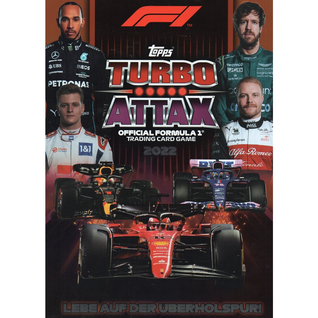 Topps F1 Turbo Attax 2022 - XL 和限量版卡片| 蝦皮購物