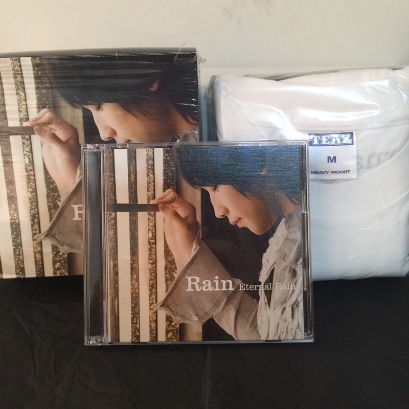 Rain 「Eternal Rain 」全新日本原裝初回附T裇限定盤(CD+DVD) | 蝦皮購物