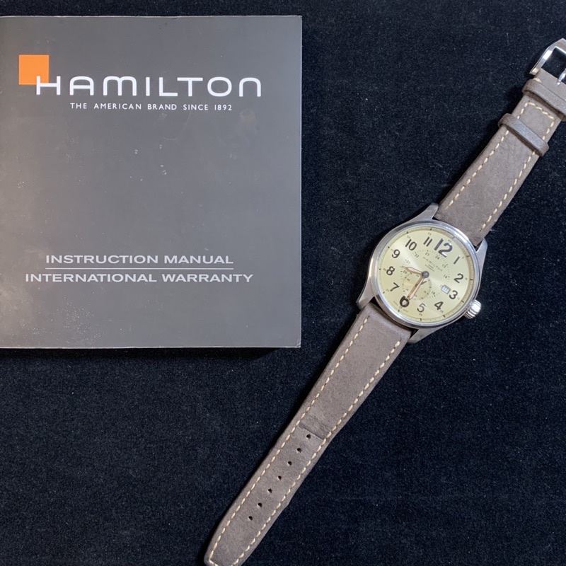 通販でクリスマス HAMILTON ハミルトン Khaki Auto40mm国内正規品