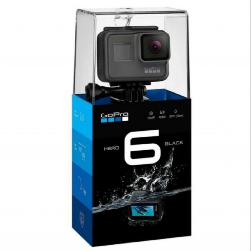 日本代購100%正貨GoPro Hero 6 Black 運動攝影機全球保固一年| 蝦皮購物
